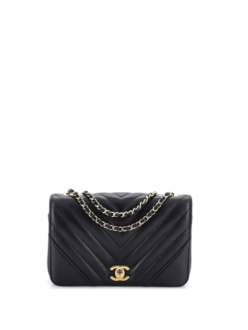 Chanel Statement Flap Bag Chevron #290185C37B